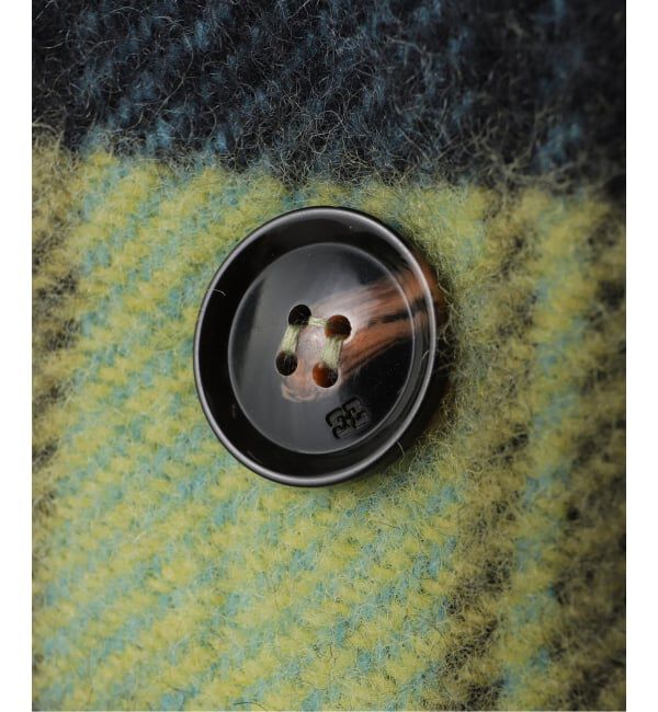 U by SPICK&SPAN「GANNI / ガニー Brushed Wool Check Midi Coat」|その他|