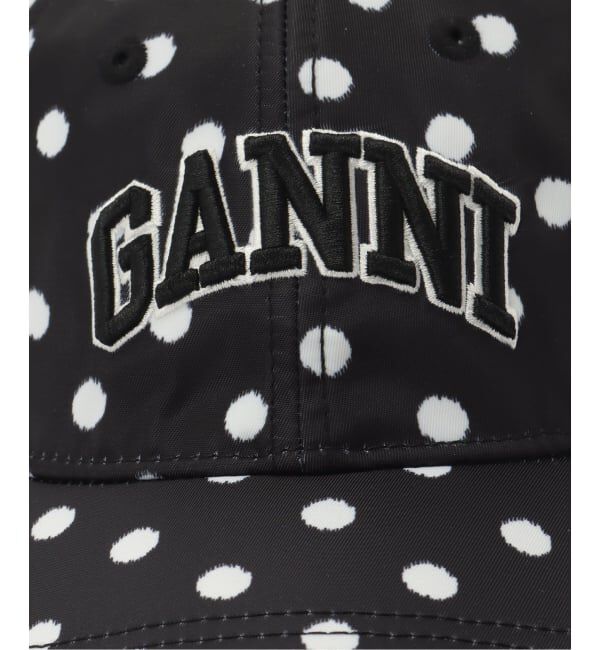 U by SPICK&SPAN「GANNI / ガニー Printed Nylon Cap」|キャップ・キャスケット|