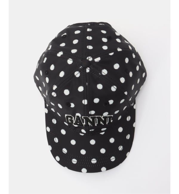 U by SPICK&SPAN「GANNI / ガニー Printed Nylon Cap」|キャップ・キャスケット|