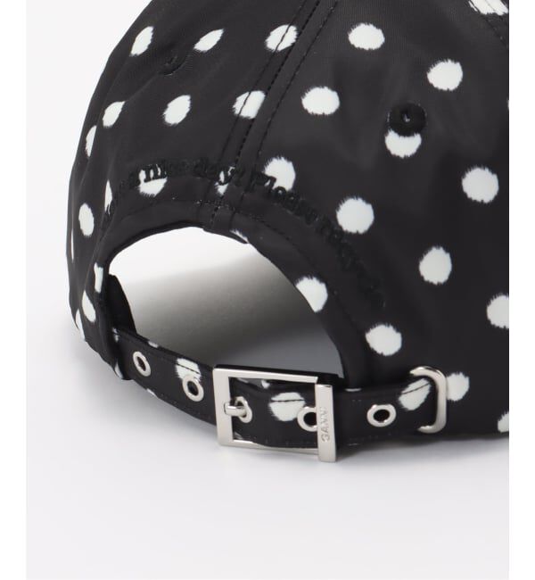 U by SPICK&SPAN「GANNI / ガニー Printed Nylon Cap」|キャップ・キャスケット|