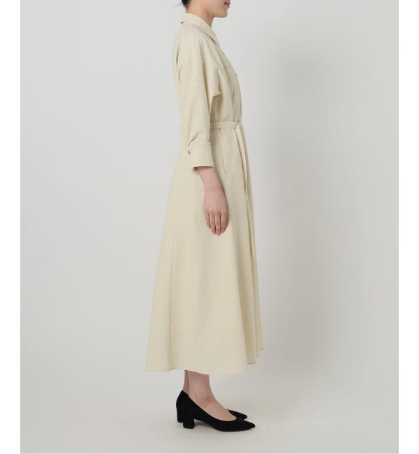  「【洗える】リベットシャツワンピース」|ワンピース|