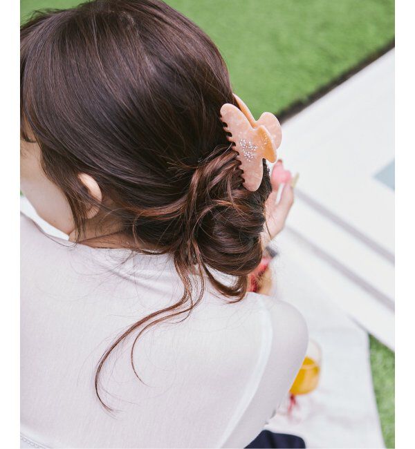  「《WEB限定》【Le decore / ル デコレ】bijou hairclip」|その他|ピンク