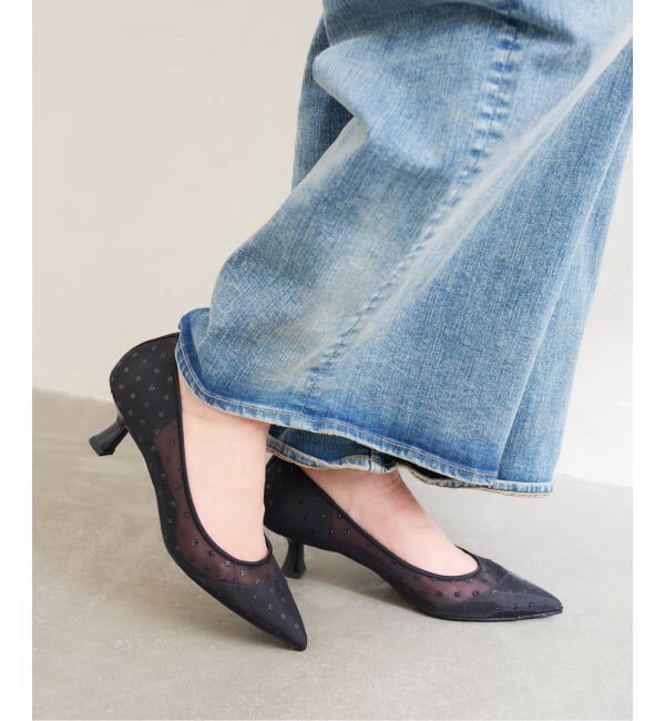  「《追加》5cmポインテットラメチュールパンプス」|パンプス|