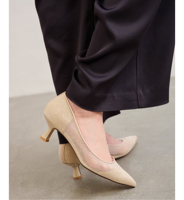  「《追加》5cmポインテットラメチュールパンプス」|パンプス|