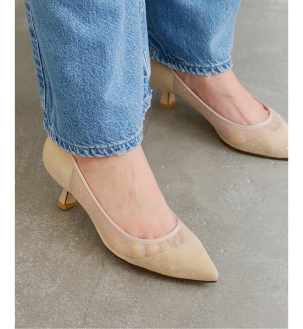  「《追加》5cmポインテットラメチュールパンプス」|パンプス|