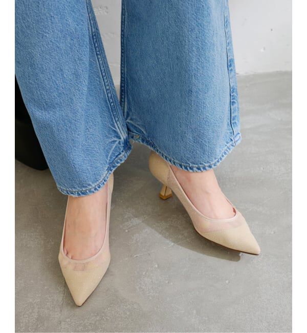  「《追加》5cmポインテットラメチュールパンプス」|パンプス|