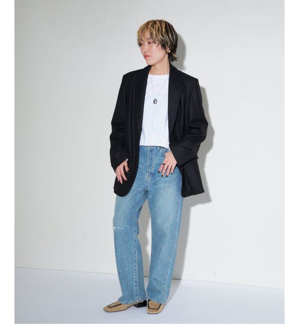 GRISE「GRISEレザースクエアギャザーローファー」|ローファー|