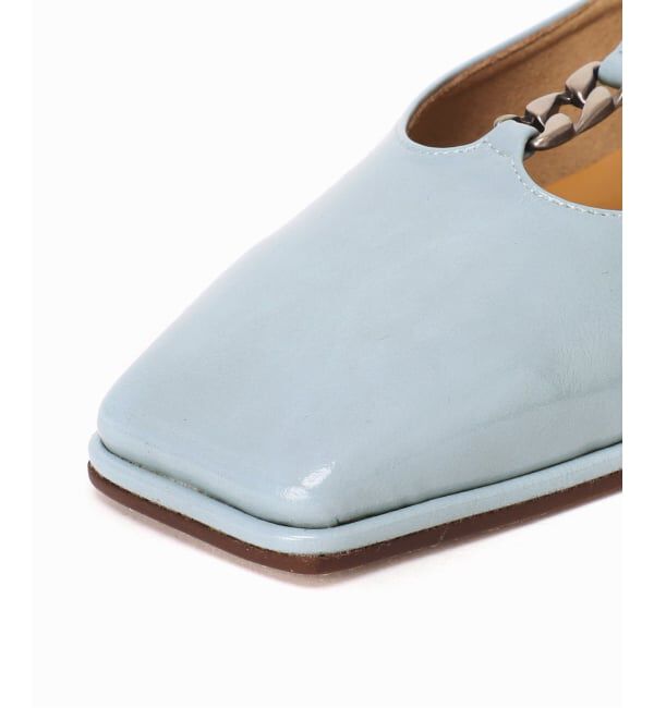 GRISE「GRISEスクエアチェーンツキTストラップフラット」|その他|