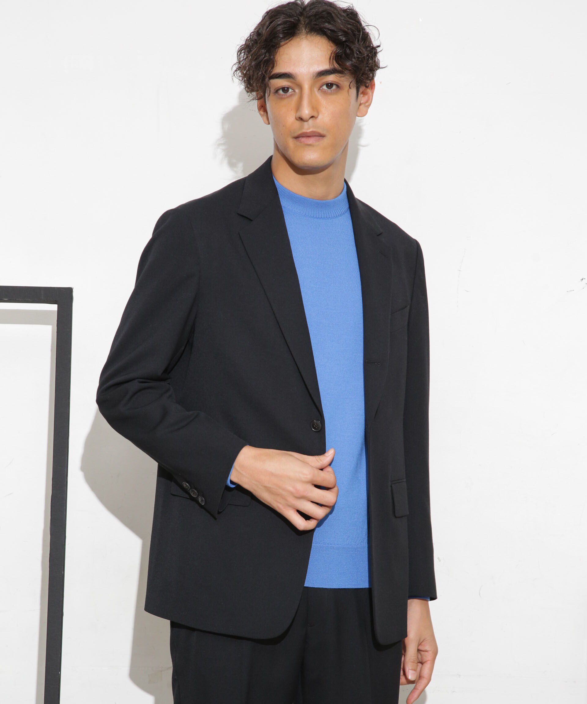 nano･universe「｢ESSENTIALLINE｣TWソリッドシングルジャケット」|スーツ|