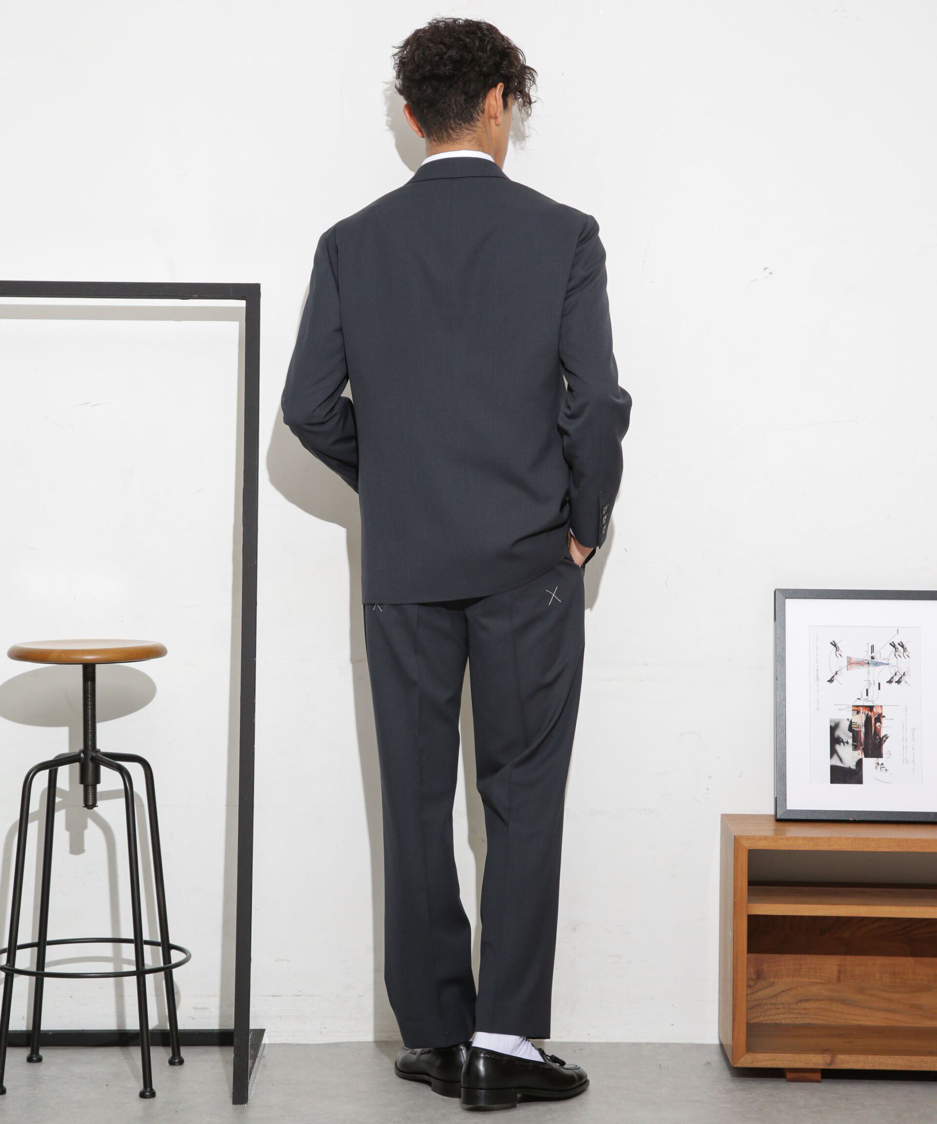 nano･universe「｢ESSENTIALLINE｣TWソリッドシングルジャケット」|スーツ|