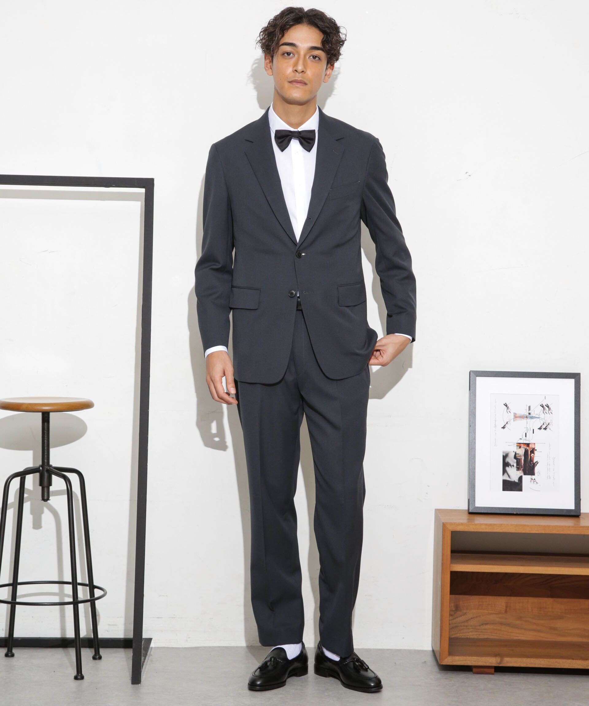 nano･universe「｢ESSENTIALLINE｣TWソリッドシングルジャケット」|スーツ|