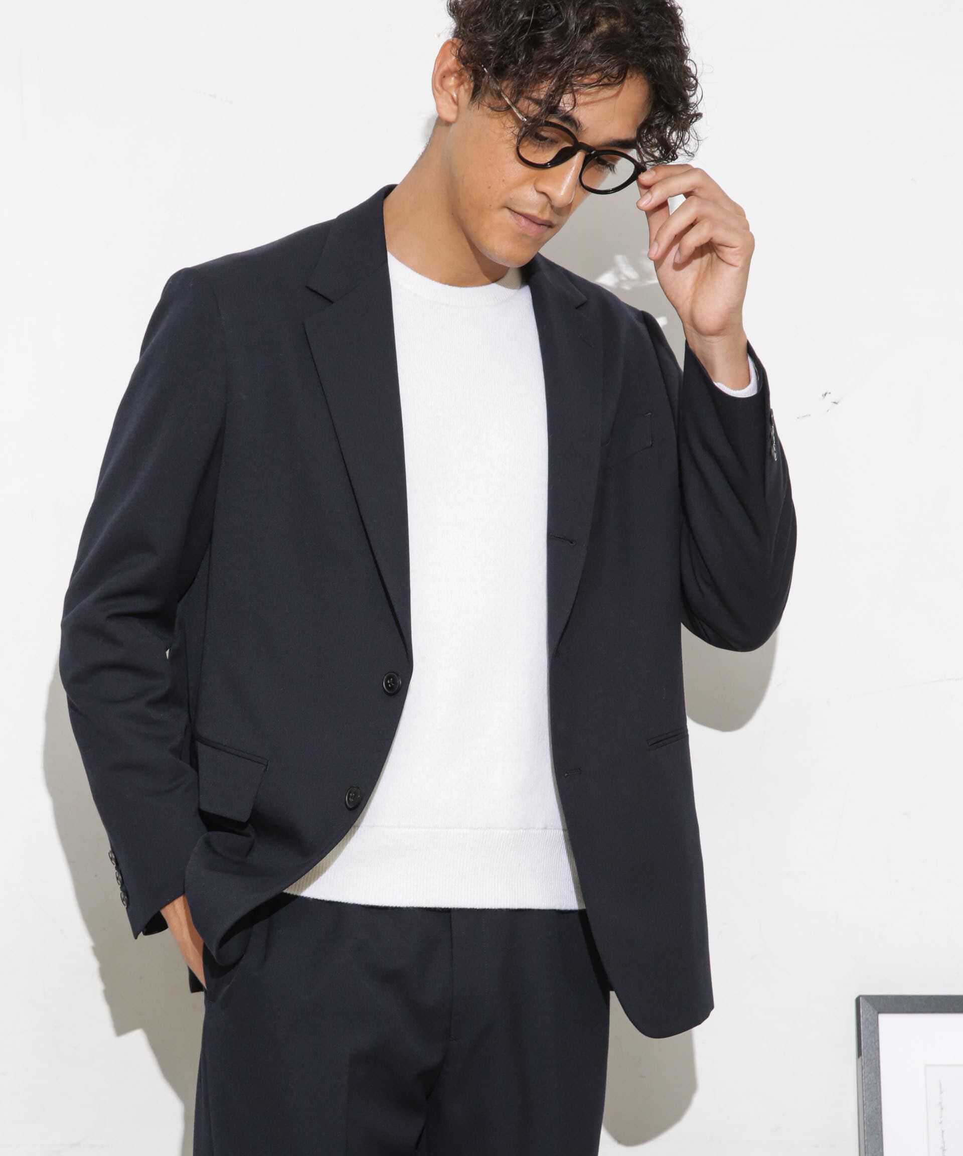 nano･universe「｢ESSENTIALLINE｣TWソリッドシングルジャケット」|スーツ|