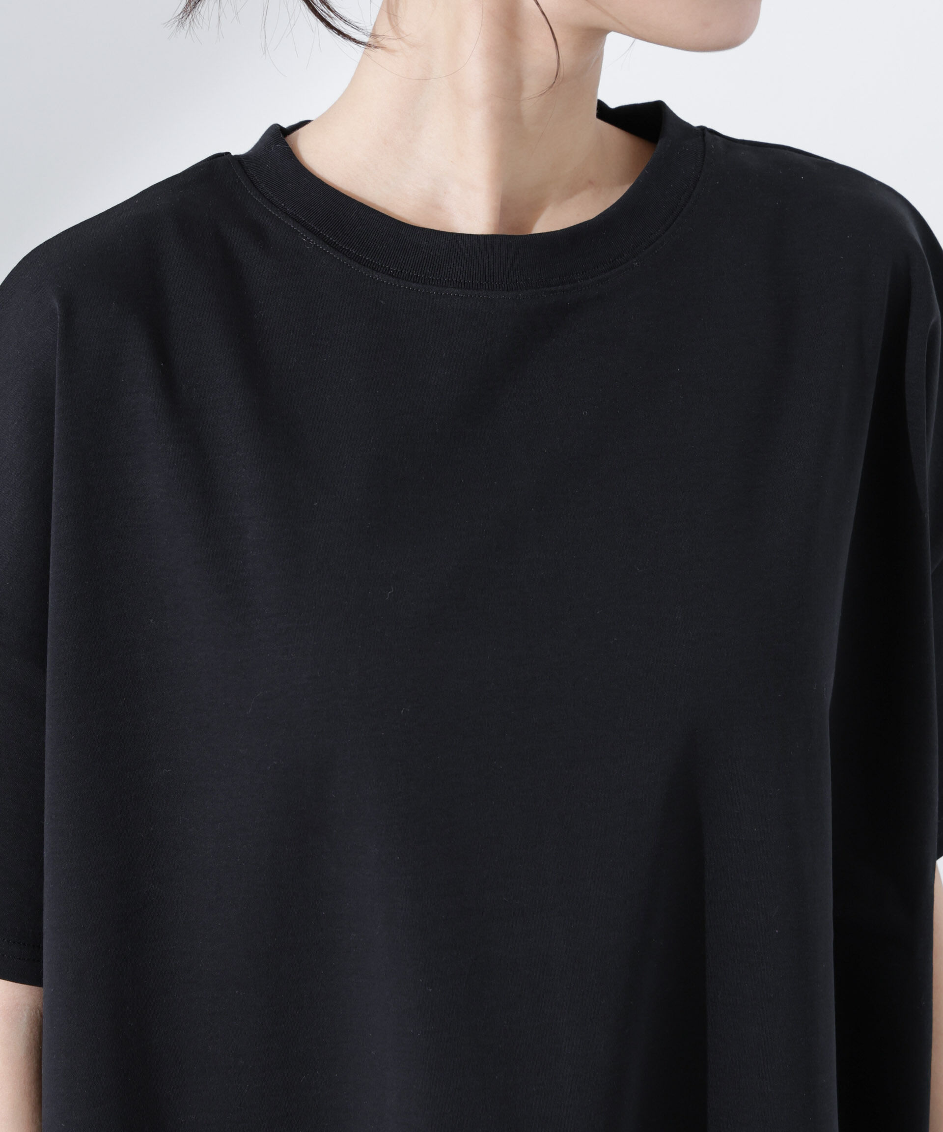 nano･universe「Anti Smellスムースシルケットワイドワンピース」|ワンピース|