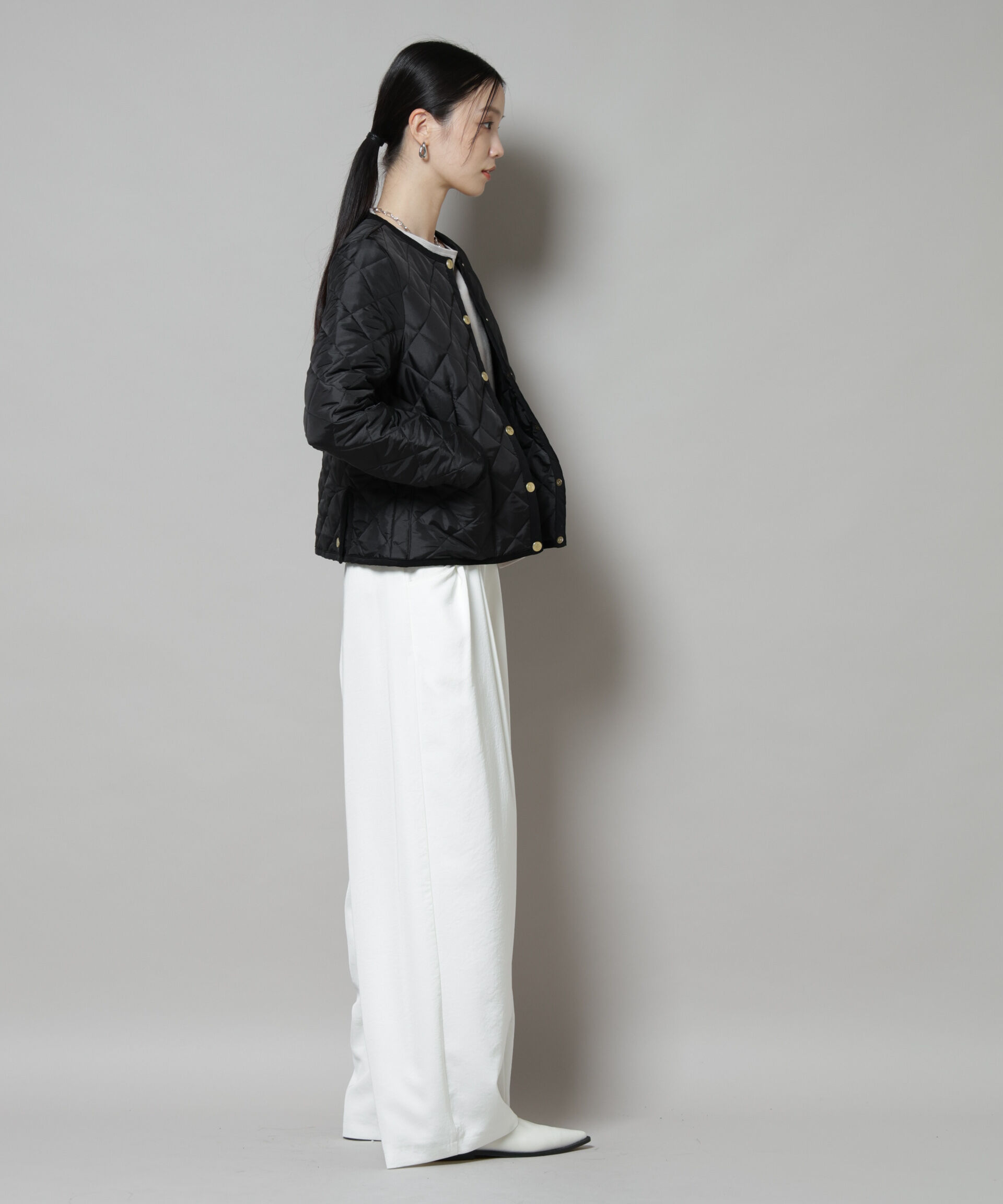 nano･universe「TRADITIONAL WEATHERWEAR/ARKLEY」|ブルゾン・スタジャン|