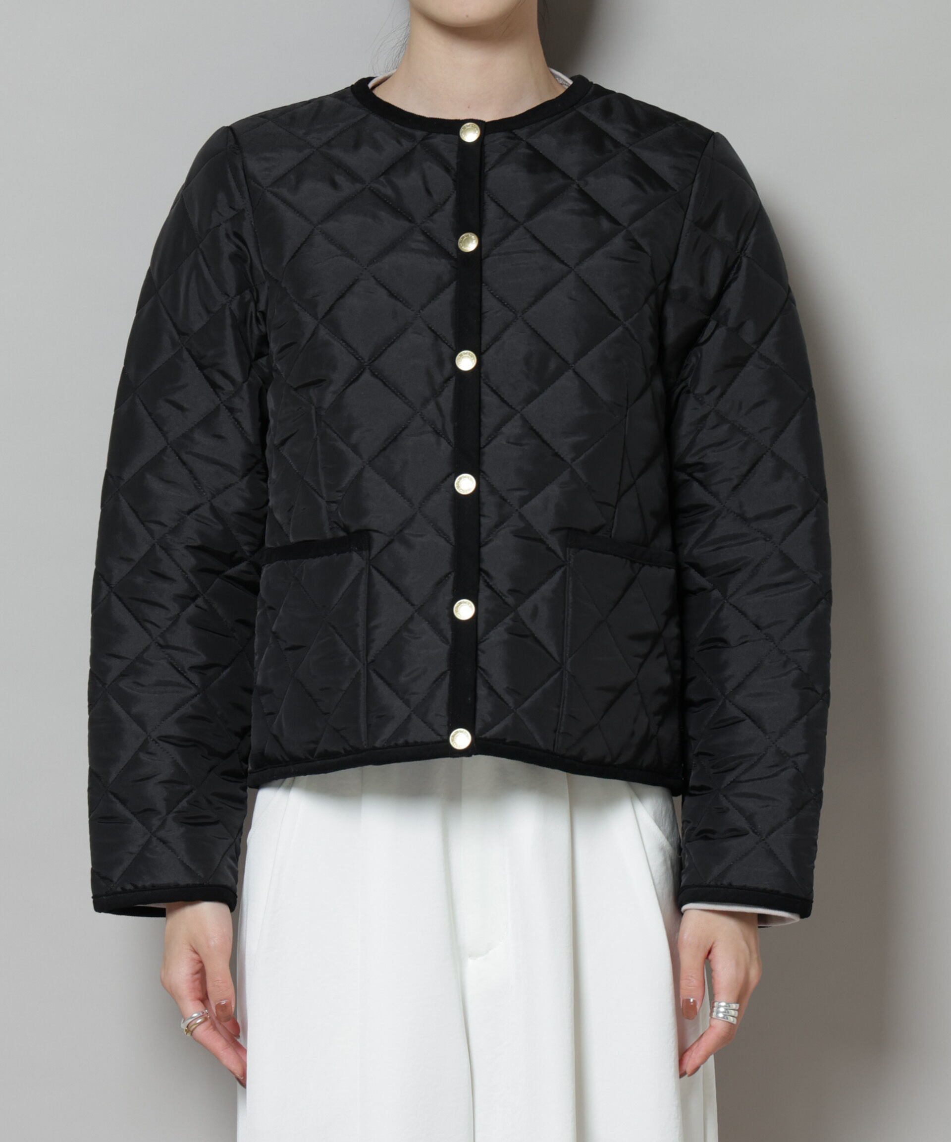 nano･universe「TRADITIONAL WEATHERWEAR/ARKLEY」|ブルゾン・スタジャン|