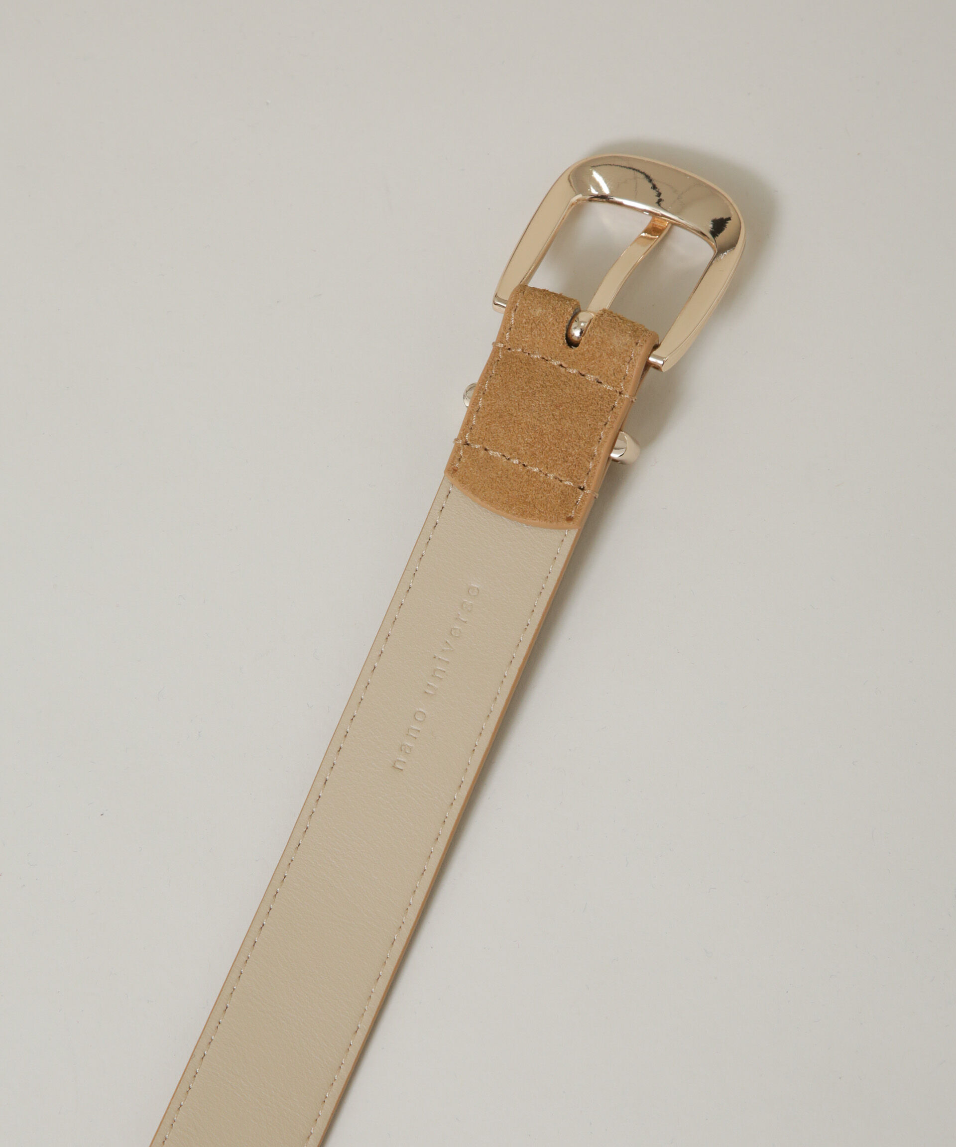 nano･universe「スエードベルト」|ベルト|