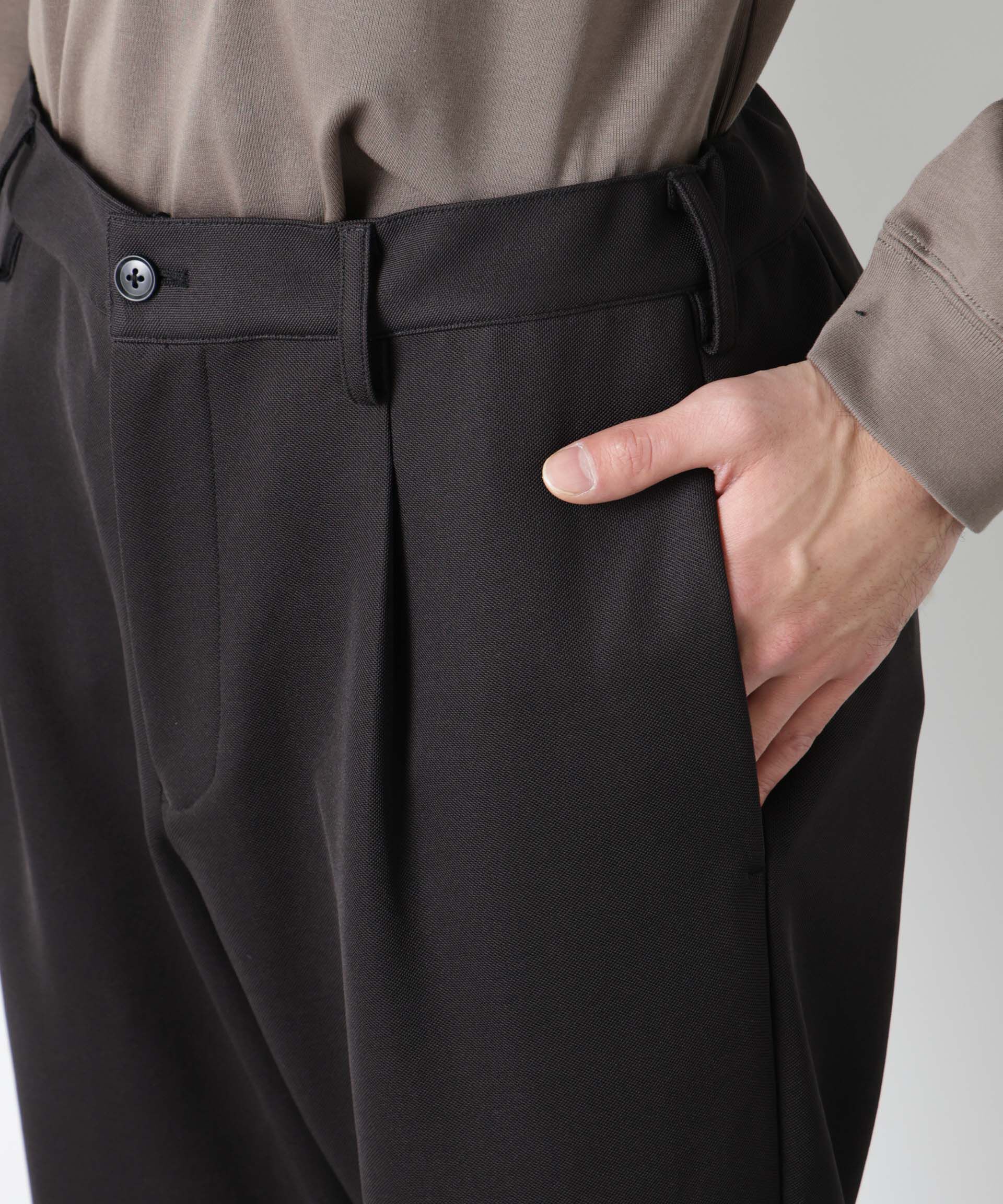 nano･universe「ボンディングカノコ セットアップ(手洗い可能)」|スーツ|