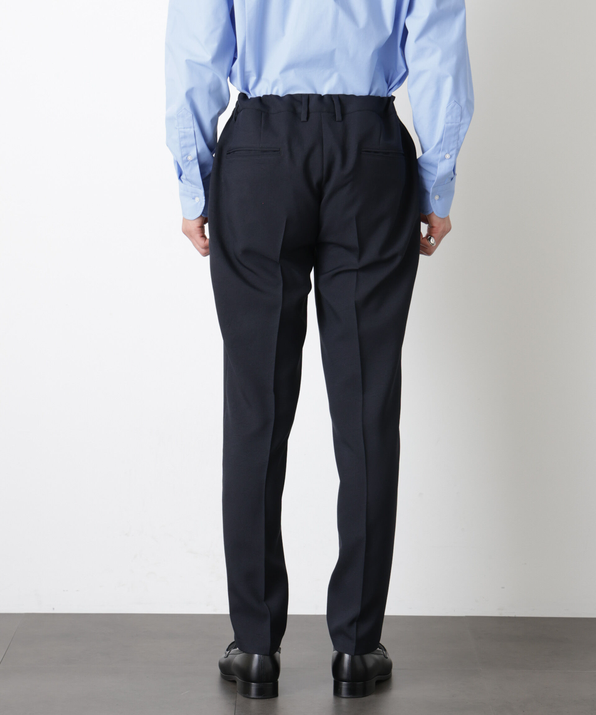 nano･universe「｢DamerinoSelect｣ﾀﾞﾝﾄﾂｵﾁｰﾙ防汚ﾃｯｸｽﾄﾚｯﾁﾊﾟﾝﾂ(ｾｯﾄ 」|スーツ|