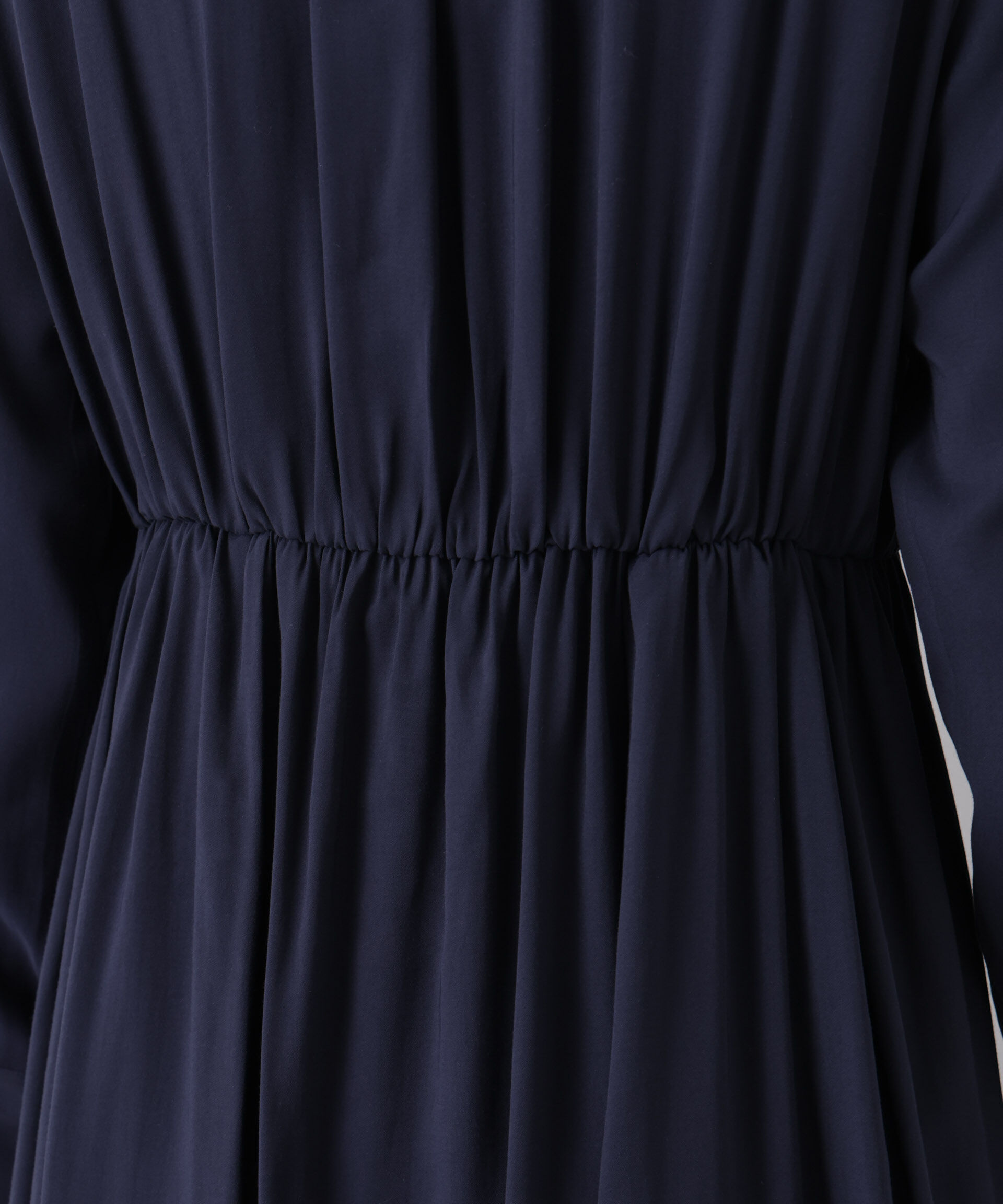 nano･universe「ウエスト切り替えギャザーワンピース」|ワンピース|