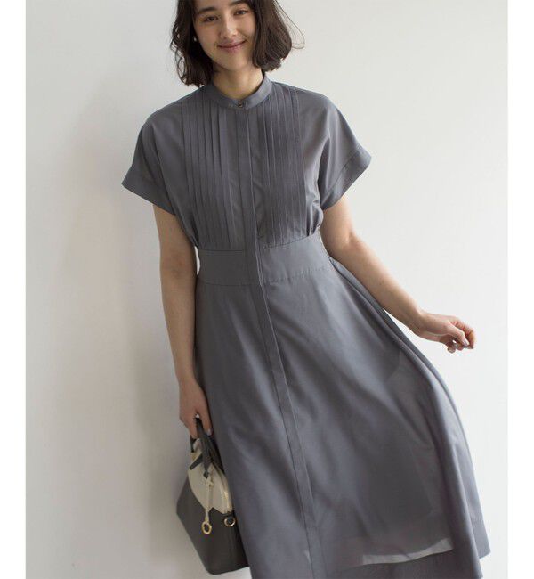 組曲「【洗える・ドライタッチ】シアーボイルフロントタック ワンピース」|ワンピース|
