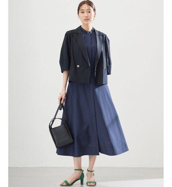 組曲「【洗える・ドライタッチ】シアーボイルフロントタック ワンピース」|ワンピース|