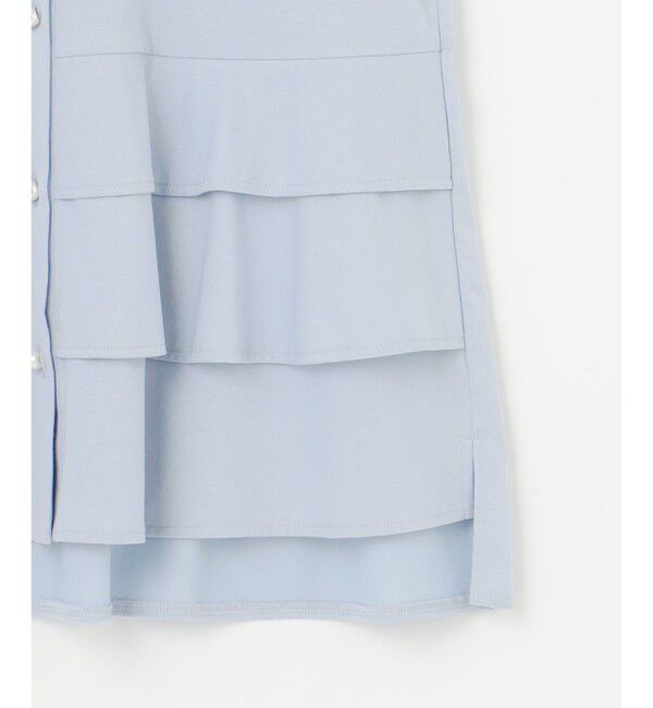 組曲「【WEB限定】プレーティング天竺ティアード カットソー」|Tシャツ・カットソー|