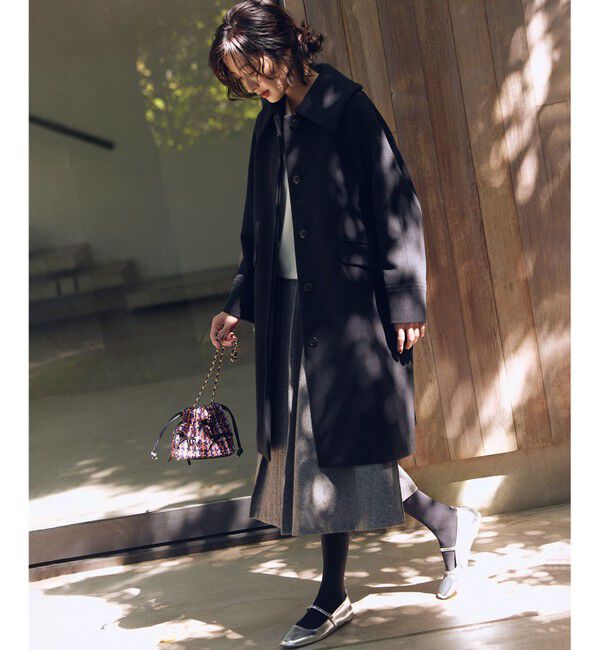 組曲「ウールモッサステンカラー コート」|ステンカラーコート|