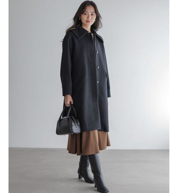 組曲「ウールモッサステンカラー コート」|ステンカラーコート|