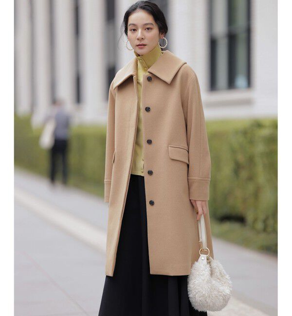 組曲「ウールモッサステンカラー コート」|ステンカラーコート|