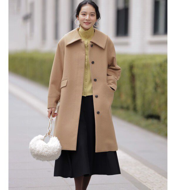 組曲「ウールモッサステンカラー コート」|ステンカラーコート|