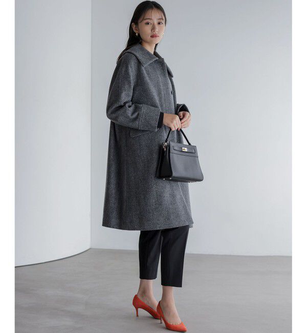 組曲「ウールモッサステンカラー コート」|ステンカラーコート|