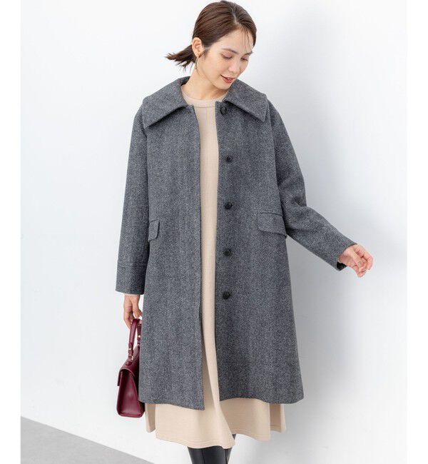 組曲「ウールモッサステンカラー コート」|ステンカラーコート|