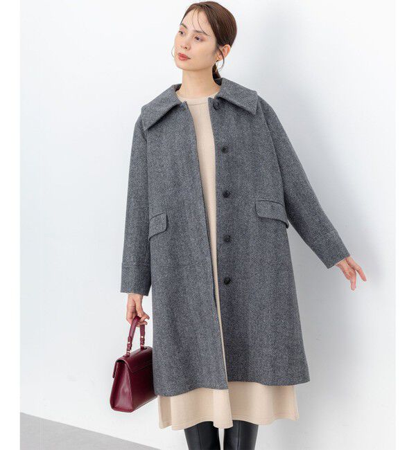 組曲「ウールモッサステンカラー コート」|ステンカラーコート|
