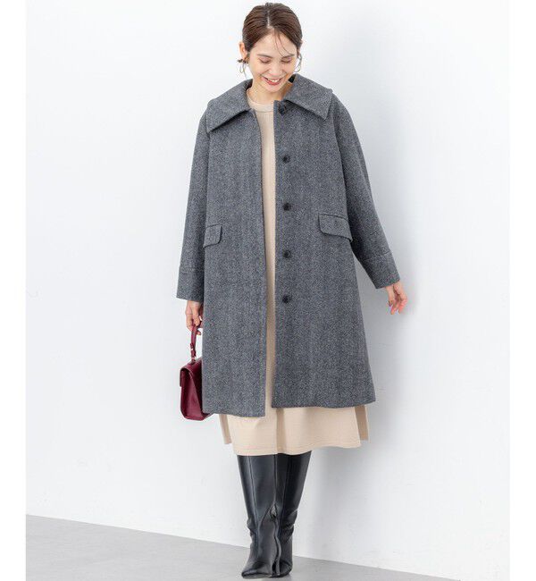 組曲「ウールモッサステンカラー コート」|ステンカラーコート|