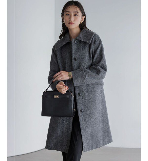 組曲「ウールモッサステンカラー コート」|ステンカラーコート|