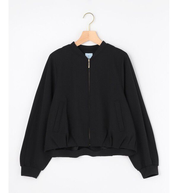 組曲「【WEB限定】ジョーゼットジャージー ブルゾン」|ブルゾン・スタジャン|