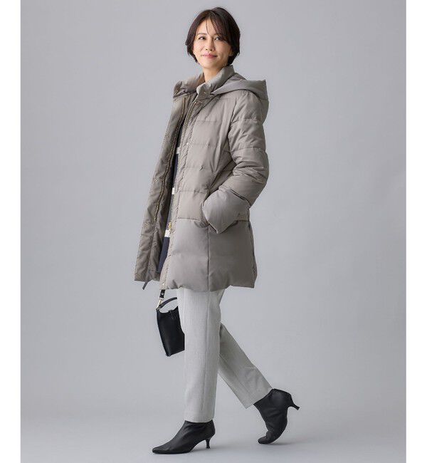 自由区「【撥水加工・洗える】TRギャバ裏起毛テーパード パンツ」|その他|