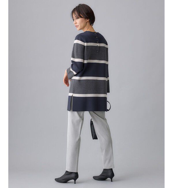 自由区「【撥水加工・洗える】TRギャバ裏起毛テーパード パンツ」|その他|