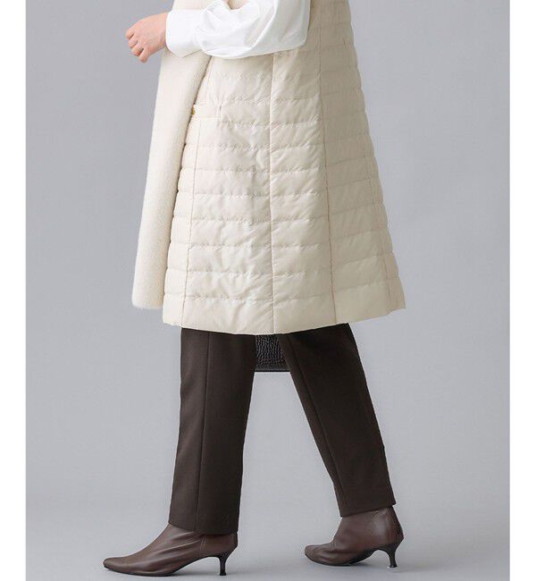 自由区「【撥水加工・洗える】TRギャバ裏起毛テーパード パンツ」|その他|ﾀﾞｰｸﾌﾞ