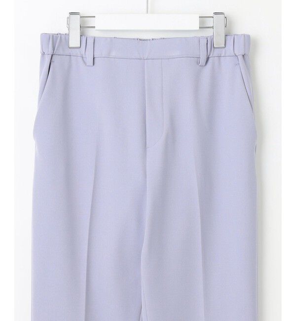 自由区「【撥水加工・洗える】TRギャバ裏起毛テーパード パンツ」|その他|