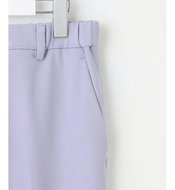 自由区「【撥水加工・洗える】TRギャバ裏起毛テーパード パンツ」|その他|