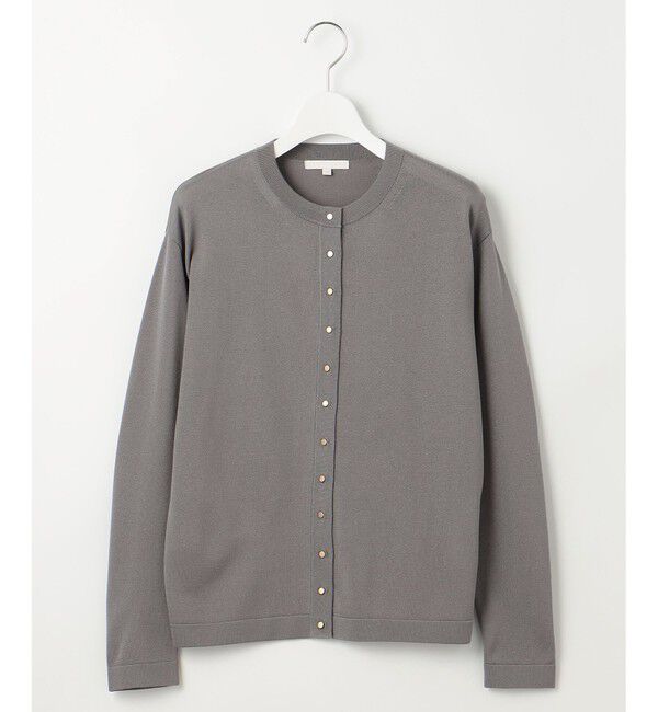 自由区「【アンサンブル対応・洗える】シャインハイゲージ カーディガン」|カーディガン|