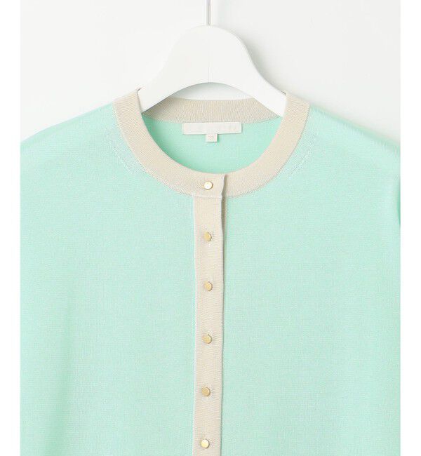 自由区「【アンサンブル対応・洗える】シャインハイゲージ カーディガン」|カーディガン|