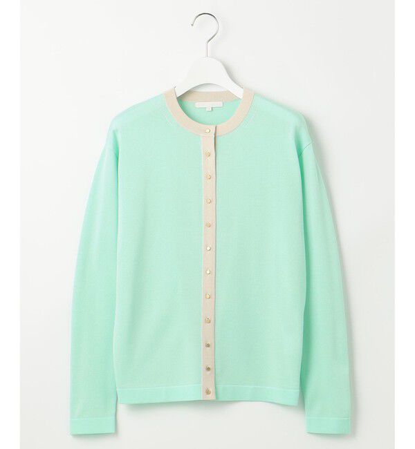 自由区「【アンサンブル対応・洗える】シャインハイゲージ カーディガン」|カーディガン|