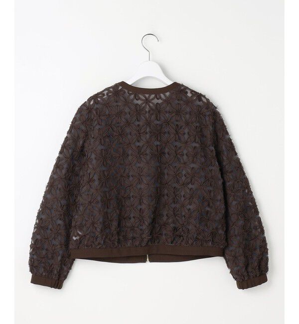 自由区「テープエンブロイダリー ブルゾン」|ブルゾン・スタジャン|