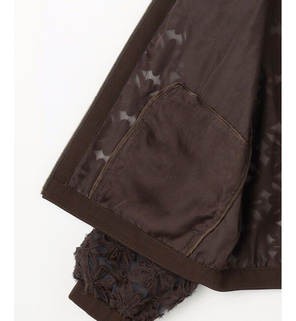 自由区「テープエンブロイダリー ブルゾン」|ブルゾン・スタジャン|