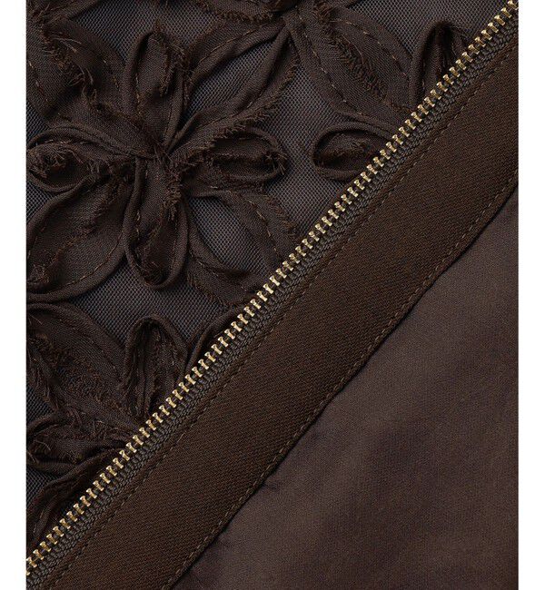 自由区「テープエンブロイダリー ブルゾン」|ブルゾン・スタジャン|