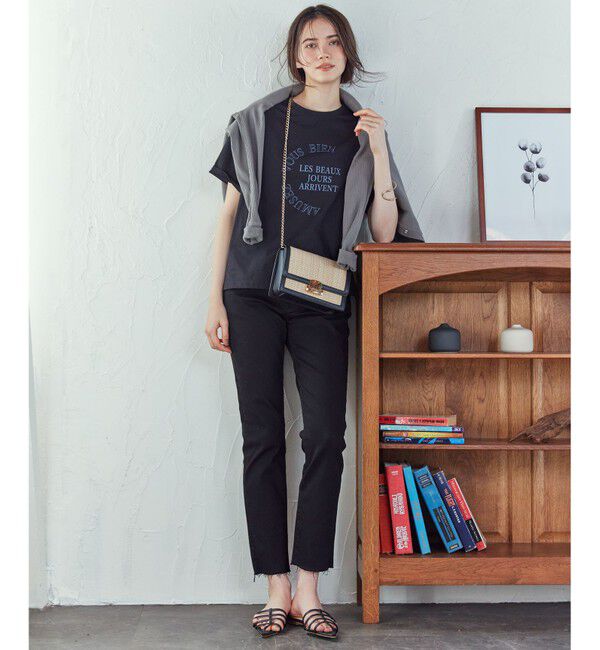 23区「【SLOW/洗える】SLOW DENIM タイトストレート デニム」|デニム|