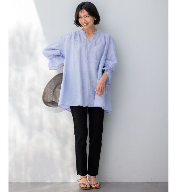 23区「【SLOW/洗える】SLOW DENIM タイトストレート デニム」|デニム|