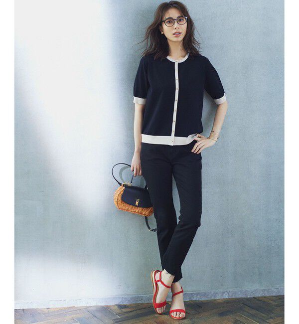 23区「【SLOW/洗える】SLOW DENIM タイトストレート デニム」|デニム|